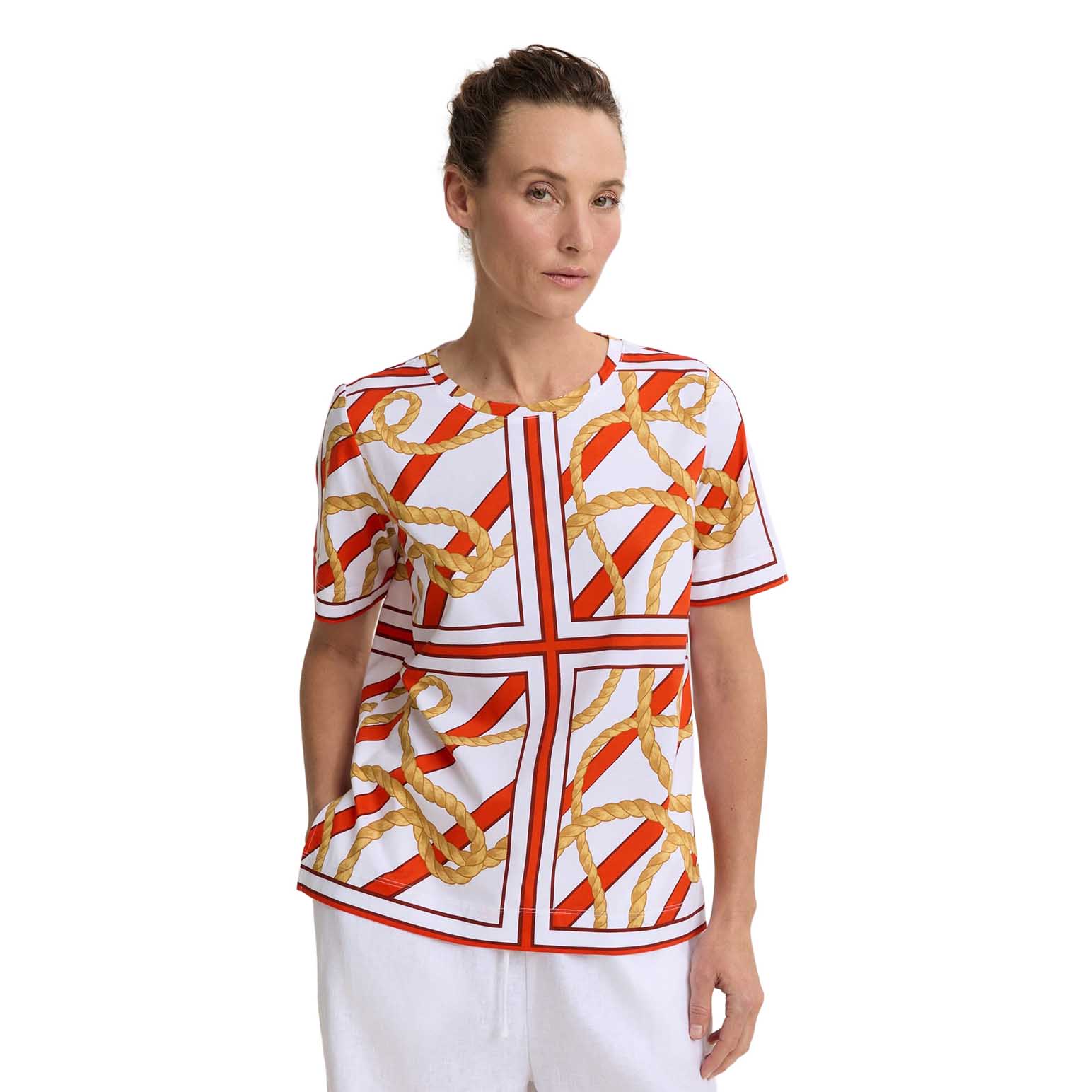 Sportscraft Clove Print Merc Tee